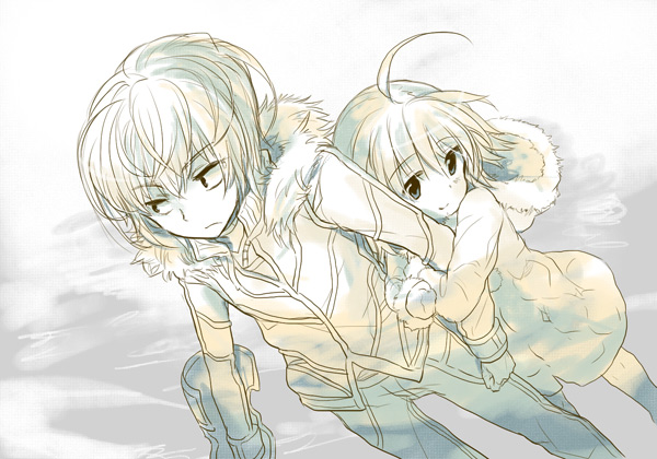 accelerator and last order (toaru majutsu no index and 1 more) drawn by tachitsu_teto