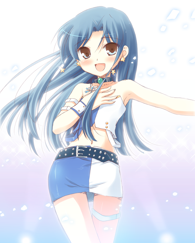 kisaragi chihaya (idolmaster and 1 more) drawn by komi_zumiko