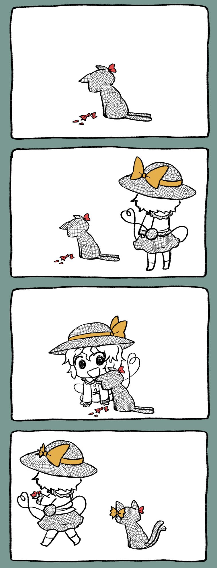 komeiji koishi and kaenbyou rin (touhou) drawn by noai_nioshi