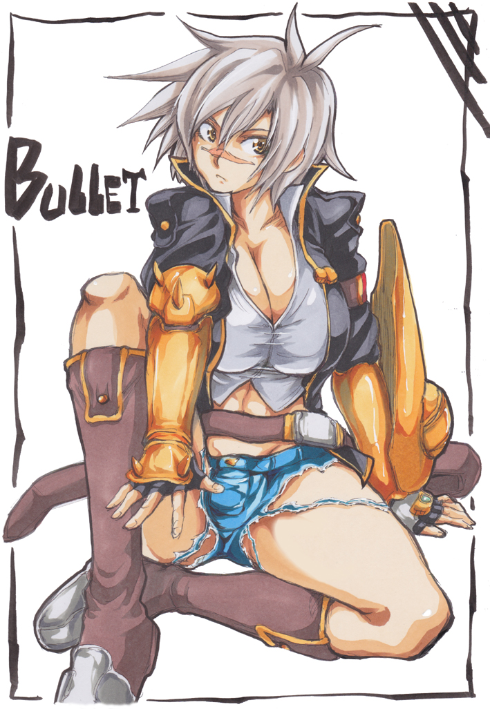 bullet (blazblue and 1 more) drawn by fukuitakumi