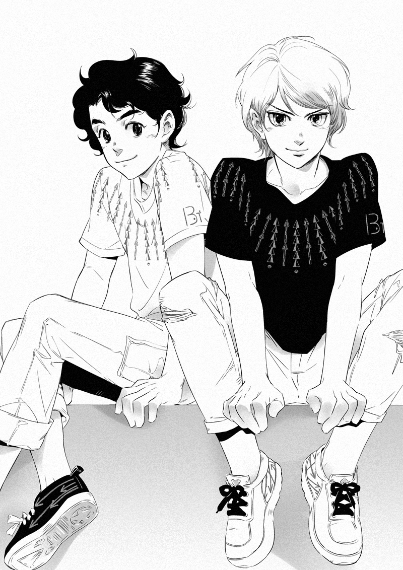 bt and mugikari kouichi (ma shounen bt) drawn by seyo