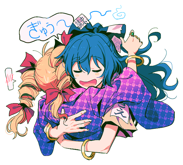 yorigami shion and yorigami jo'on (touhou) drawn by re_ghotion