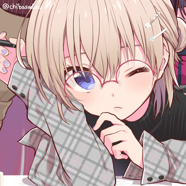 naoki miki (gakkou gurashi!) drawn by chiba_sadoru
