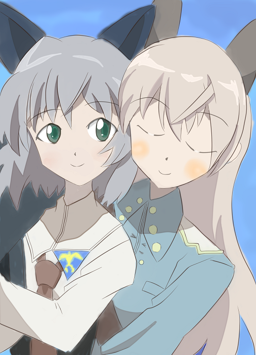 sanya v. litvyak and eila ilmatar juutilainen (world witches series and 1 more) drawn by unoyo
