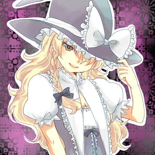 kirisame marisa (touhou and 1 more) drawn by nugaa