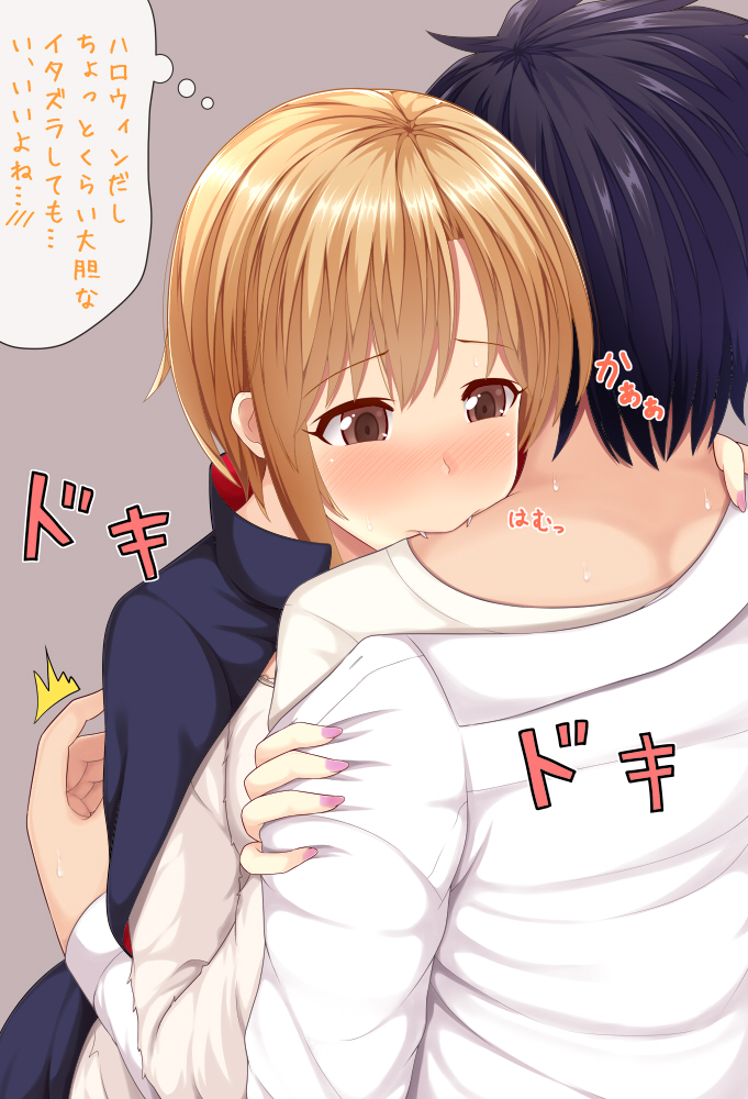 aiba yumi (idolmaster and 1 more) drawn by oga_raito