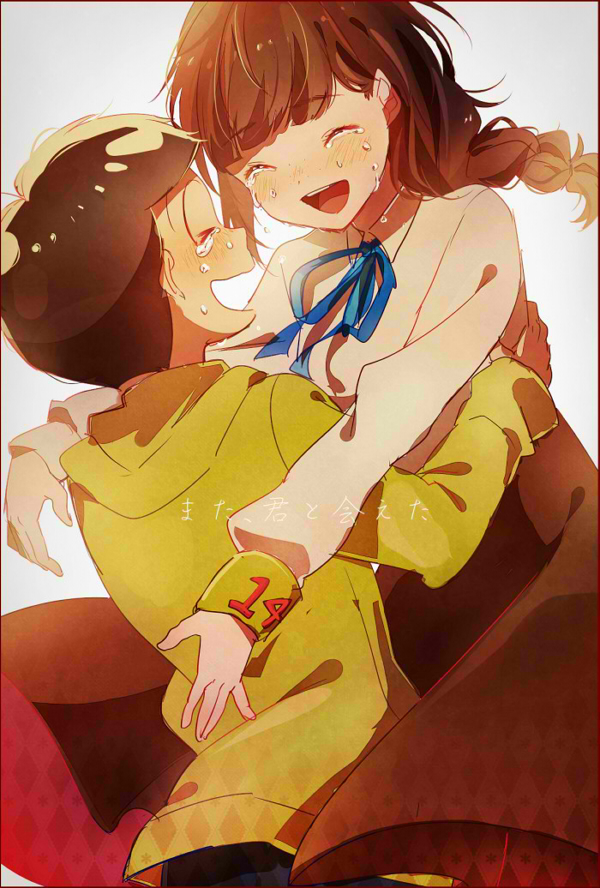 matsuno jyushimatsu and jyushimatsu's girlfriend (osomatsu and 1 more) drawn by nakaba_(mode)