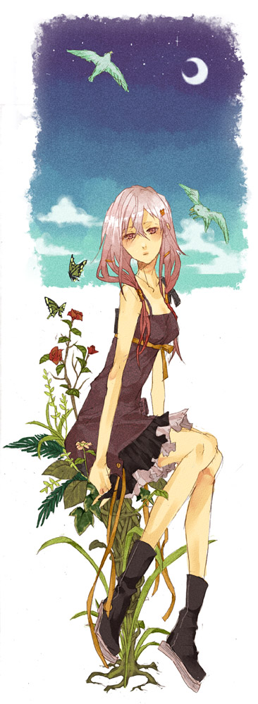 yuzuriha inori (guilty crown) drawn by raymon-2