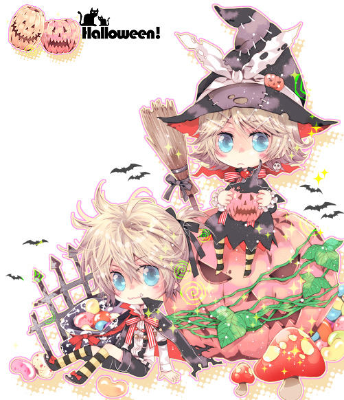 kagamine rin and kagamine len (vocaloid) drawn by ciel1533