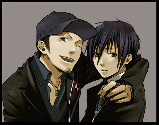 yuuki makoto and iori junpei (persona and 1 more)