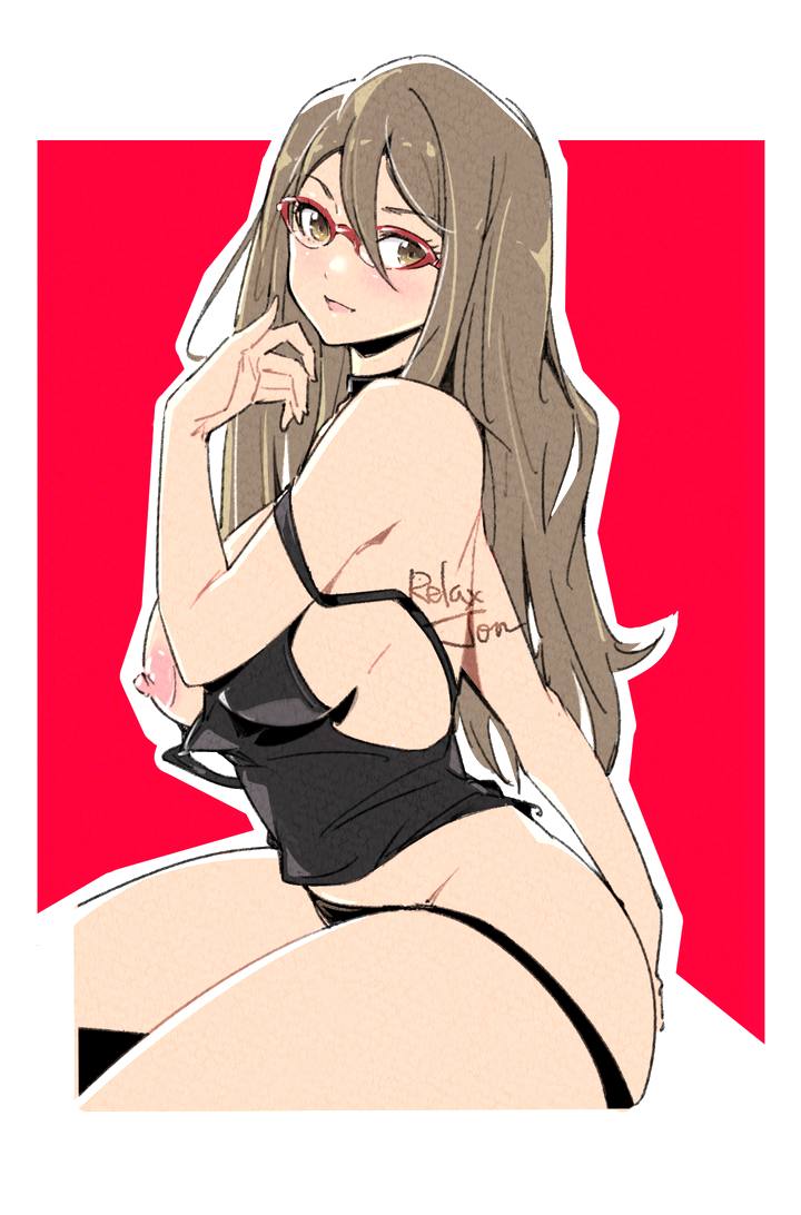 nakahara mizuki (lycoris recoil) drawn by relaxjon