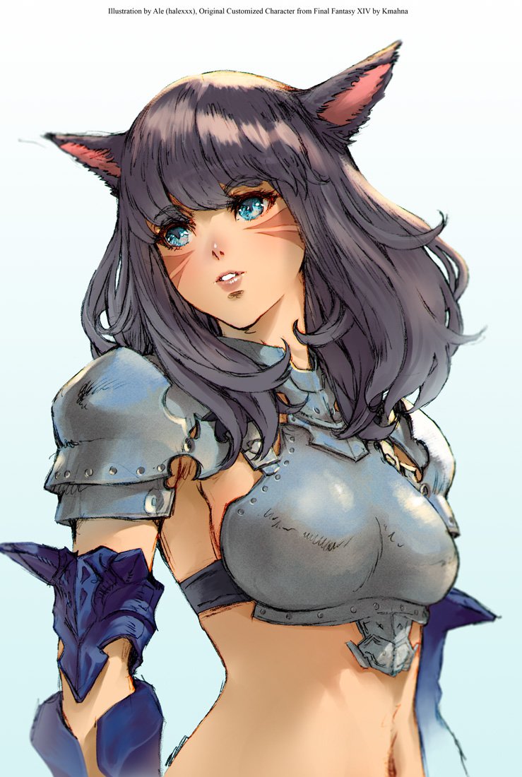 warrior of light (final fantasy and 1 more) drawn by ale_(ale_halexxx)