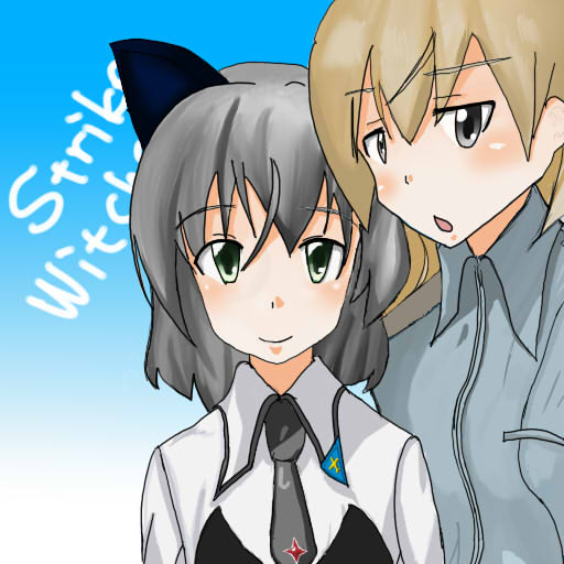 sanya v. litvyak and eila ilmatar juutilainen (world witches series and 1 more) drawn by kuromeki_(kyuta312)