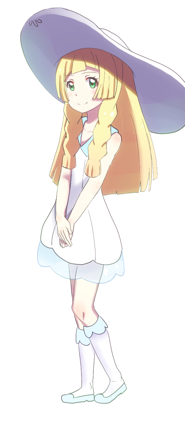 lillie (pokemon and 1 more) drawn by shirogane_(seemee)