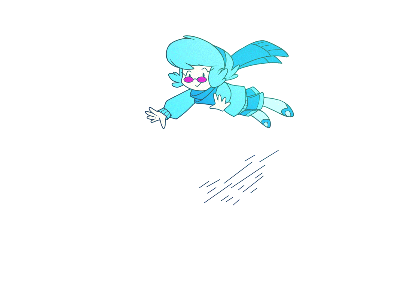 lewis pepper (rolling girl and 1 more) drawn by hailey_lain and kressent_rhodes