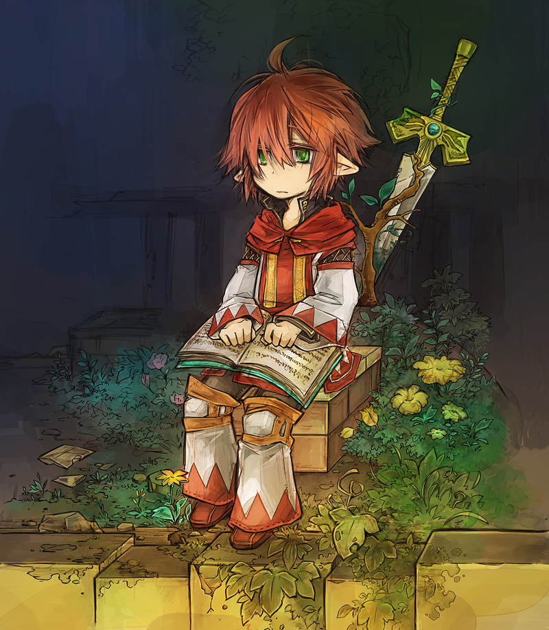 adventurer and white mage (final fantasy and 1 more) drawn by fujiwara_akina
