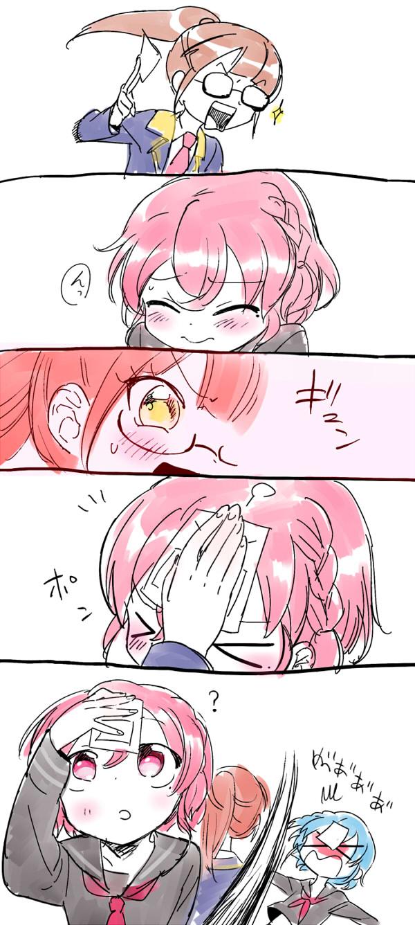 minami mirei, reona west, and dorothy west (pretty series and 1 more) drawn by itomaru0