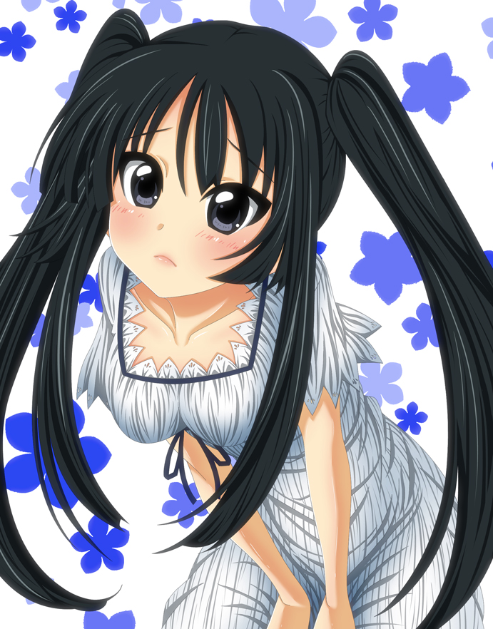 akiyama mio (k-on!) drawn by baretto_(firearms_1)
