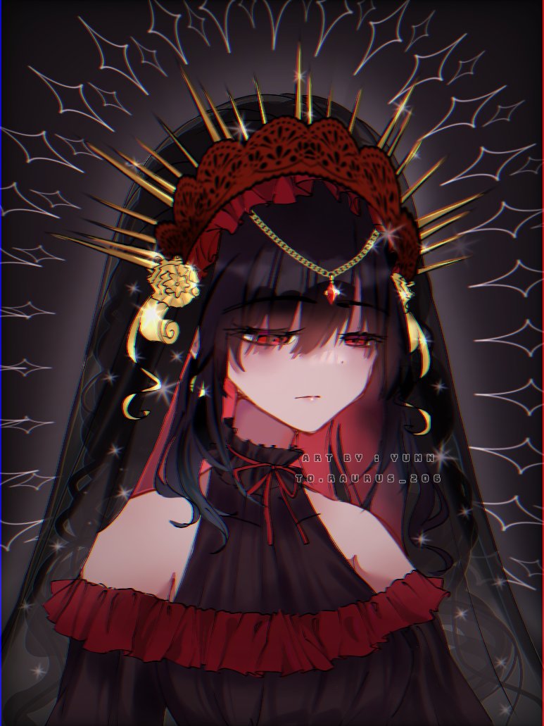 celestia ludenberg (danganronpa and 1 more) drawn by torau_206