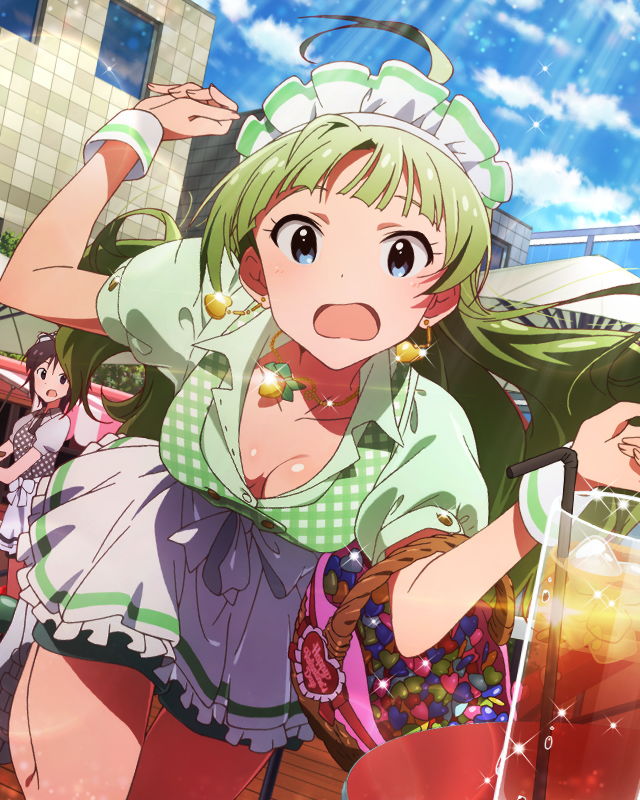 kikuchi makoto and shimabara elena (idolmaster and 1 more)