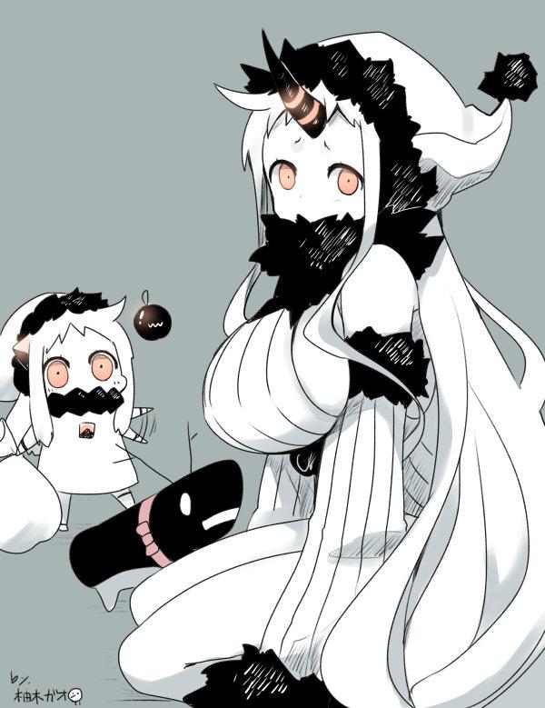 northern ocean princess, seaport princess, i-class destroyer, and kuchiku i-kyuu (kantai collection) drawn by yuzuki_gao