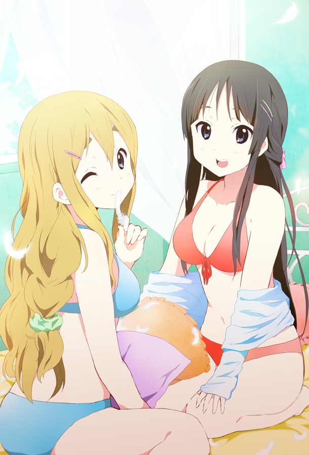 akiyama mio and kotobuki tsumugi (k-on!) drawn by kakiuchi_itsuki