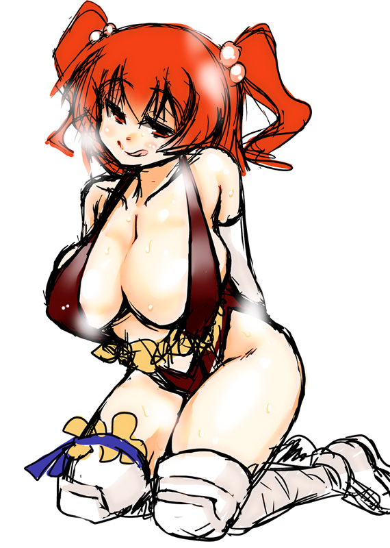 onozuka komachi (touhou and 1 more) drawn by mabuchoco_m