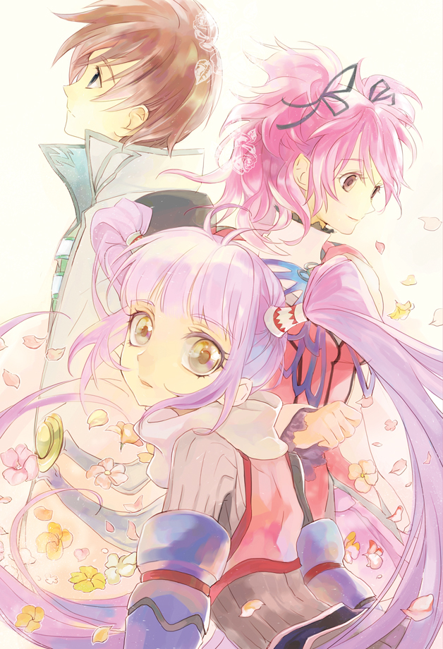 sophie, asbel lhant, and cheria barnes (tales of and 1 more) drawn by mooche