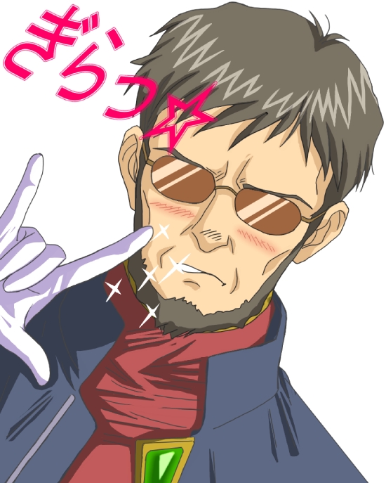 ikari gendou (neon genesis evangelion and 2 more) drawn by burai_taka