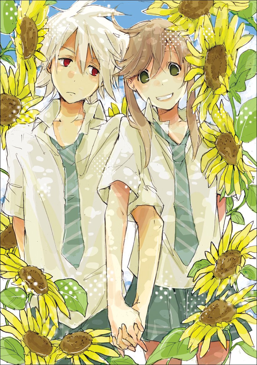 maka albarn and soul evans (soul eater) drawn by katsura_miya