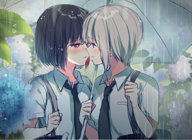 mitake ran and aoba moca (bang dream!) drawn by mizukikushou