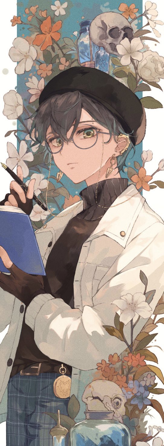 ike eveland (nijisanji and 1 more) drawn by shenlan_echo