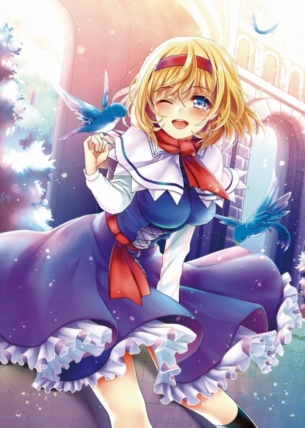 alice margatroid (touhou) drawn by rimu_(kingyo_origin)