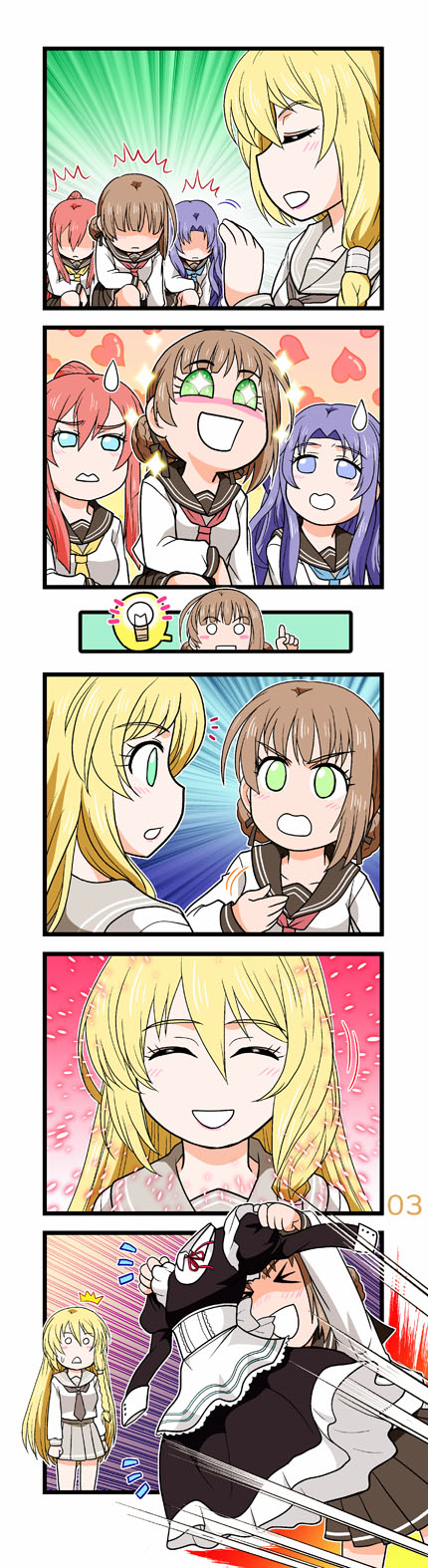 duvalie, arianrhod, ines, and ennea (eiyuu densetsu and 2 more) drawn by xiacheng_tatsuya