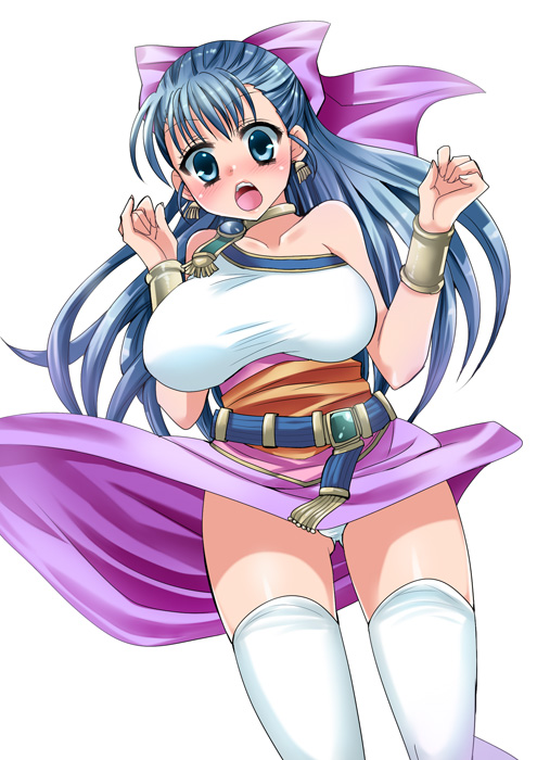 flora (dragon quest and 1 more) drawn by celi
