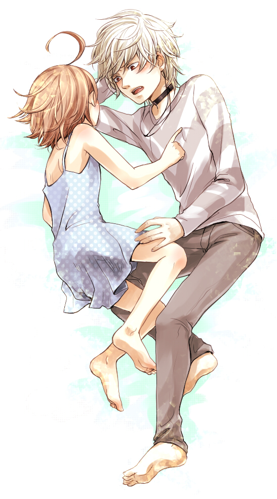 accelerator and last order (toaru majutsu no index) drawn by ran_(rantksn)