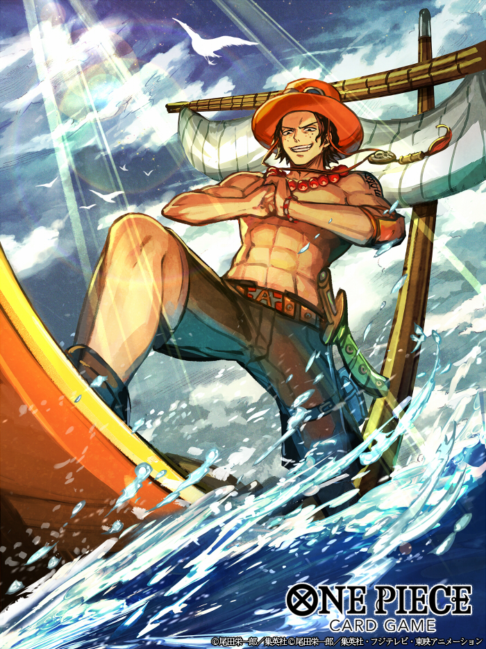 portgas d. ace (one piece and 1 more) drawn by nijihayashi