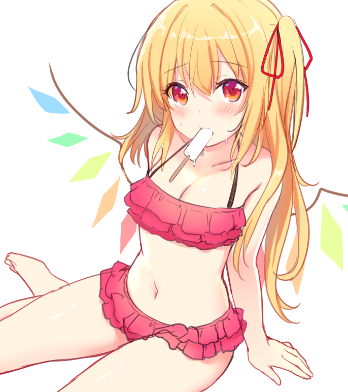 flandre scarlet (touhou) drawn by rimu_(kingyo_origin)