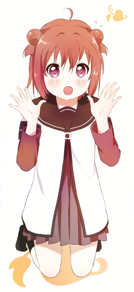 akaza akari (yuruyuri) drawn by kamiki_uutarou