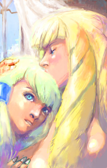 dianna soreil and kihel heim (gundam and 1 more) drawn by ukatsu_juuzou