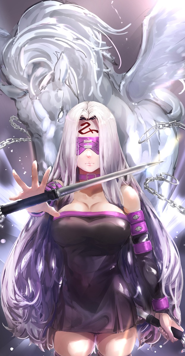 medusa and bellerophon (fate and 2 more) drawn by chamsaechi