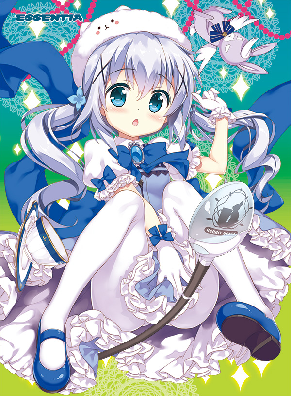 kafuu chino, tippy, and wild geese (gochuumon wa usagi desu ka?) drawn by fujima_takuya