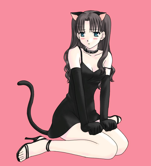 tohsaka rin (fate and 1 more) drawn by boribeya