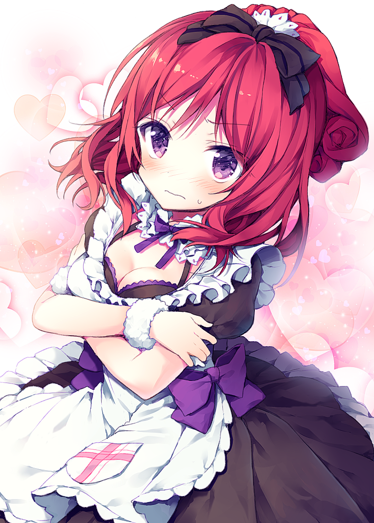 nishikino maki (love live! and 1 more) drawn by matsusaka_gyuu