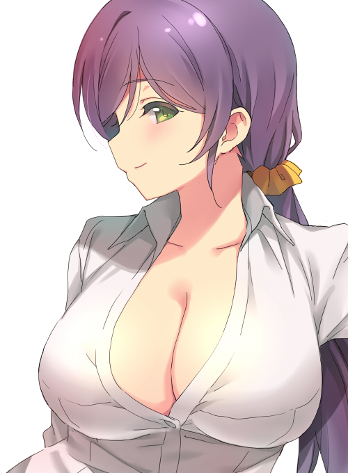 tojo nozomi (love live! and 1 more) drawn by duke_(inu_daimyou)