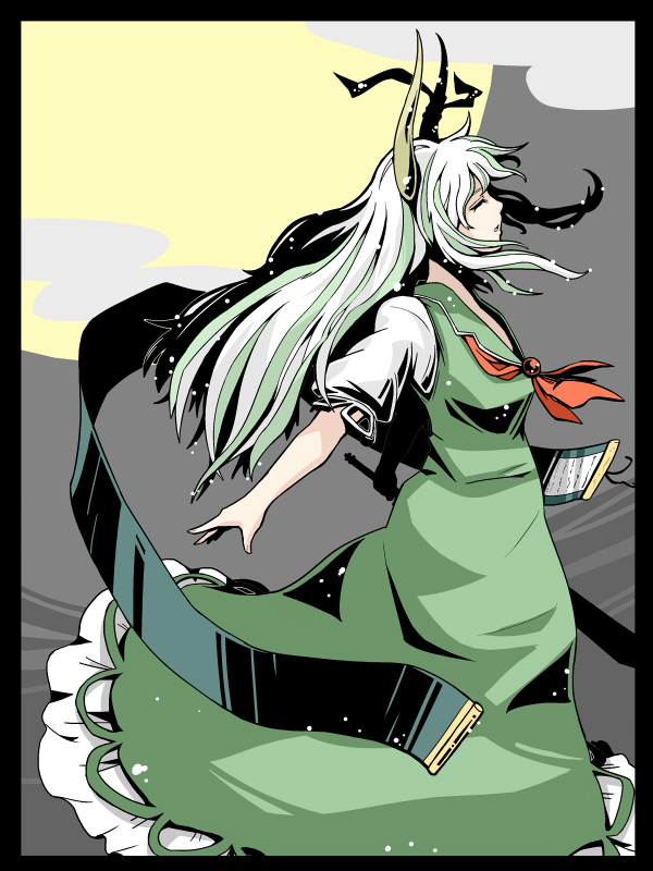 kamishirasawa keine and ex-keine (touhou) drawn by tomo_(touajukou)