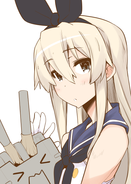 shimakaze and rensouhou-chan (kantai collection) drawn by sakula