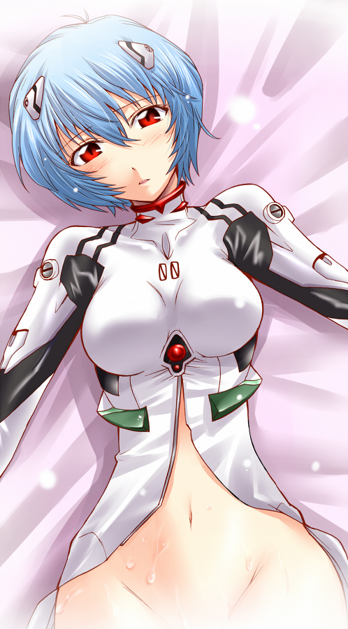 ayanami rei (neon genesis evangelion) drawn by segami_daisuke