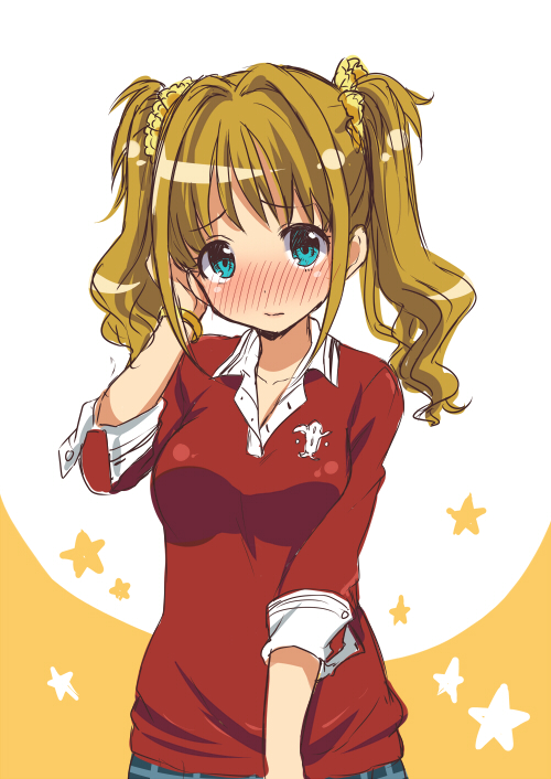 hino akane (idolmaster and 1 more) drawn by tottoto_tomekichi