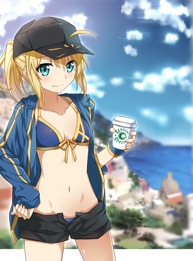 artoria pendragon and mysterious heroine x (fate and 1 more) drawn by tsuezu